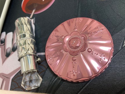 ジルスチュアート パステルペタル ブラッシュ 102 berry parfait<ギルティパフェタイム>(限定色)/JILL STUART/パウダーチークを使ったクチコミ(2枚目)