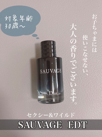 ソヴァージュ オードゥ トワレ/Dior/香水(メンズ)を使ったクチコミ(1枚目)