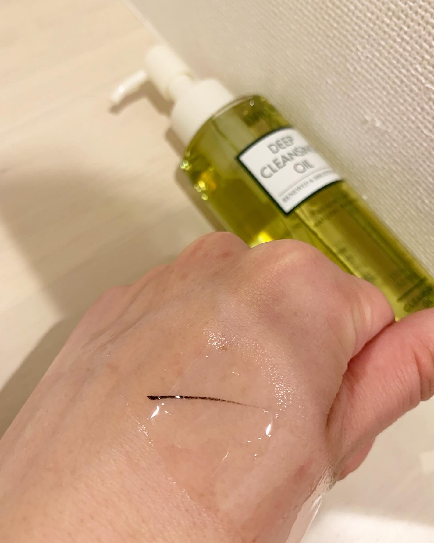 DHC 薬用ディープクレンジングオイル リニューブライト/DHC/オイルクレンジングを使ったクチコミ(2枚目)