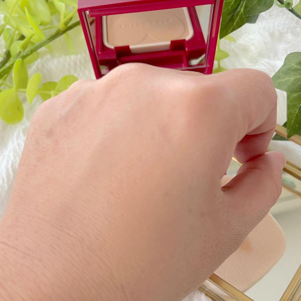 プロフィニッシュファンデーション/インテグレート/パウダーファンデーションを使ったクチコミ(4枚目)