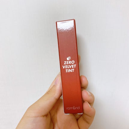 ゼロベルベットティント/rom&nd/リップティントを使ったクチコミ(6枚目)
