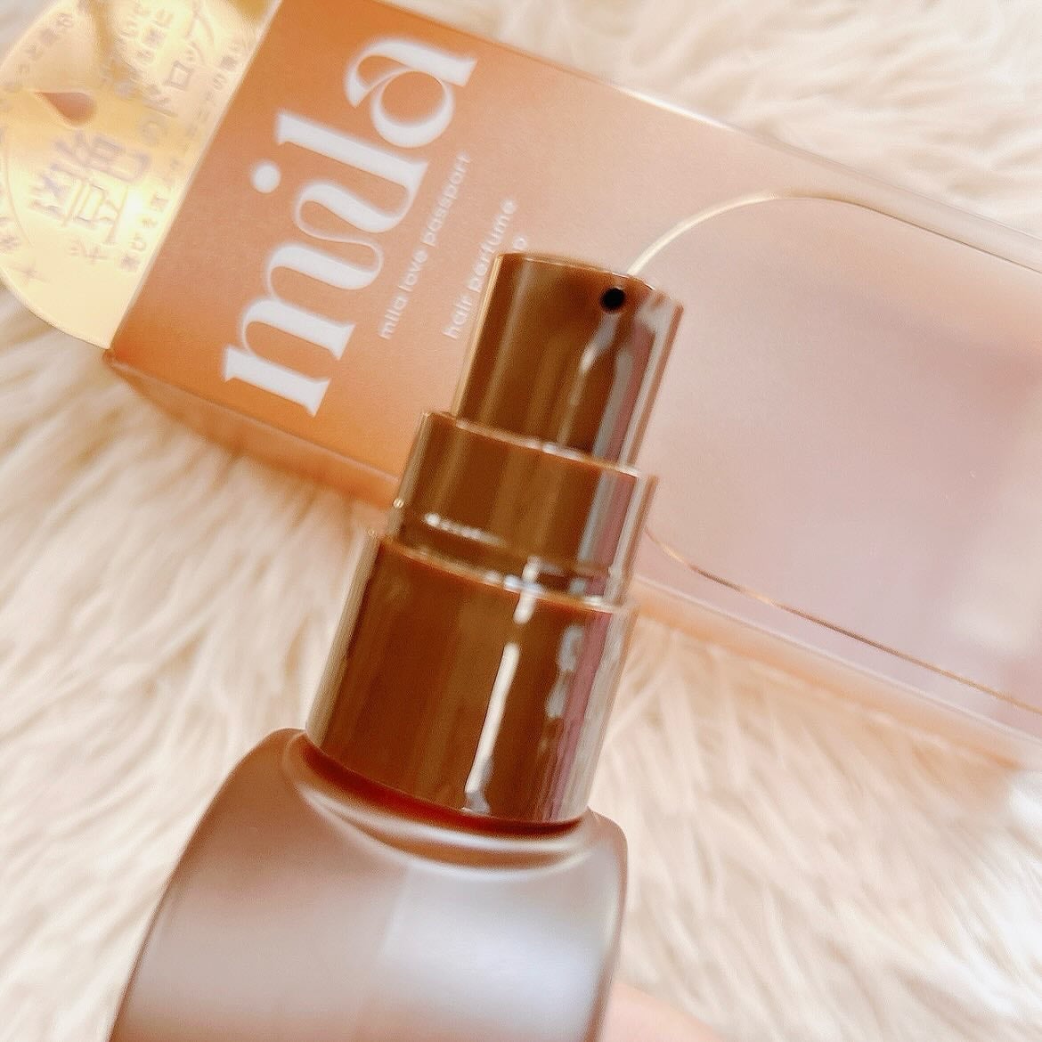 ミラ パフューム オイル ミスト/ラブパスポート/ヘアオイルを使ったクチコミ(7枚目)