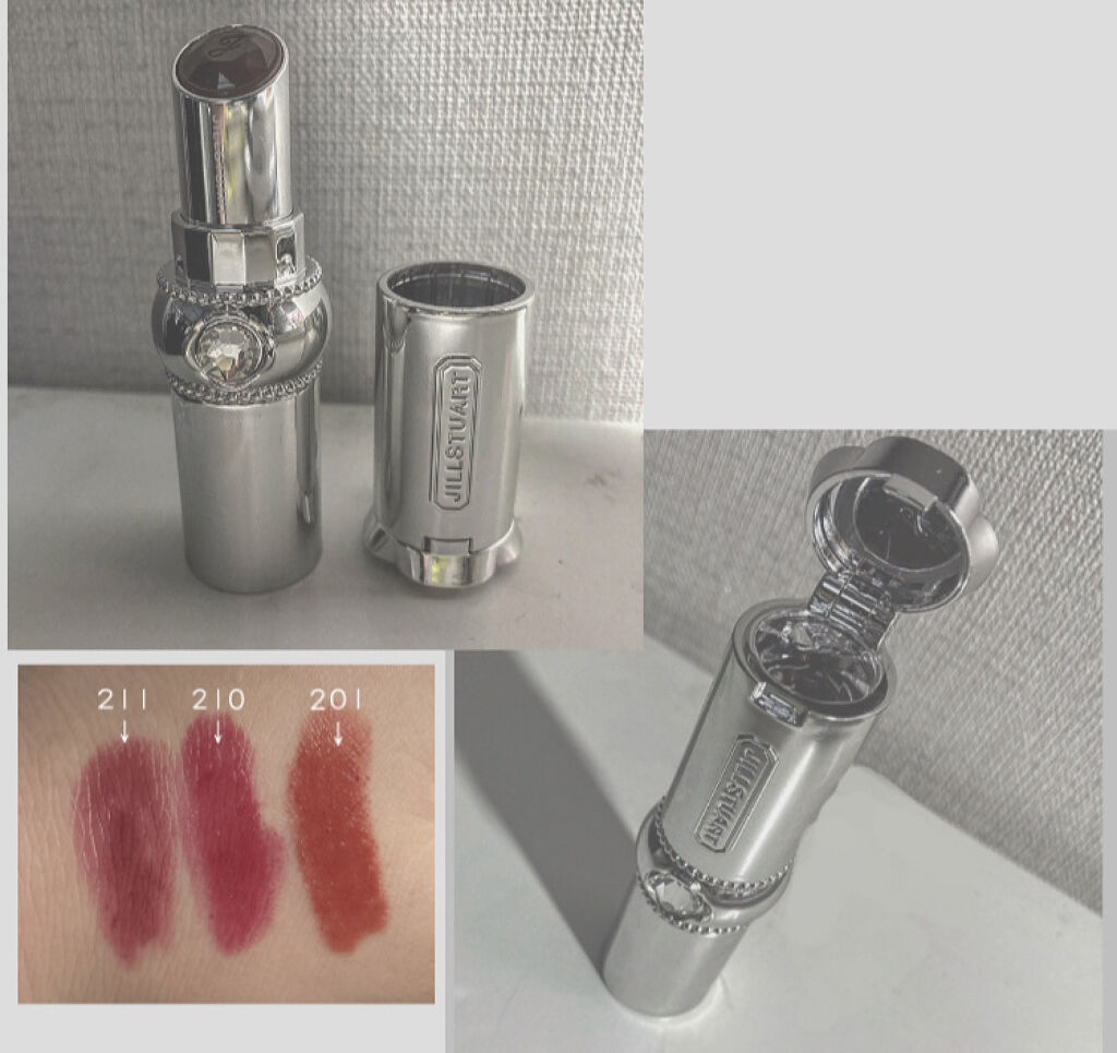 ジルスチュアート ルージュ リップブロッサム/JILL STUART/口紅を使ったクチコミ（2枚目）