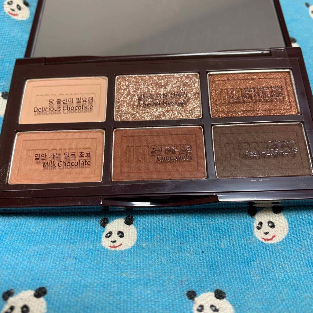 ハーシー プレイカラーアイズミニ/ETUDE/アイシャドウパレットを使ったクチコミ(2枚目)