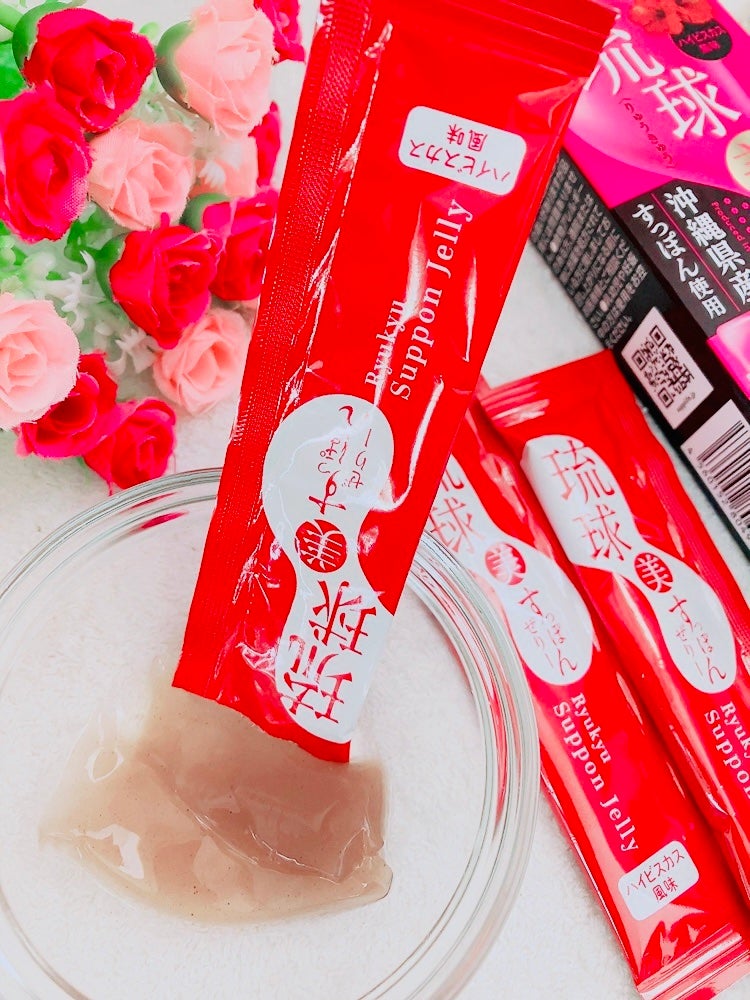 m/フォロバ100 on LIPS 「「琉球美・すっぽんぜりーハイビスカス風味 」いつでもどこでも手..」(3枚目)