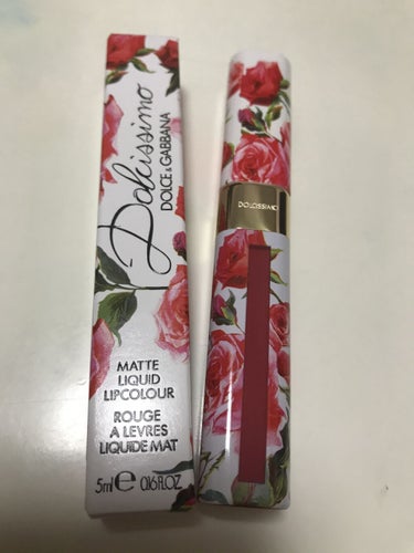 ドルチェシモ マット リキッド リップカラー 3/DOLCE&GABBANA BEAUTY/口紅を使ったクチコミ（1枚目）