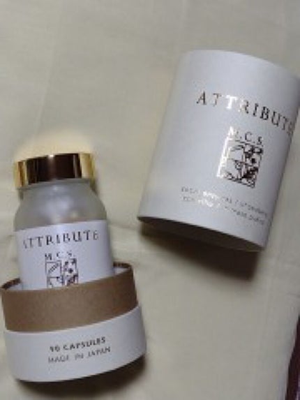 ATTRIBUTEm.c.s./ワイズ製薬/ボディサプリメントを使ったクチコミ(1枚目)