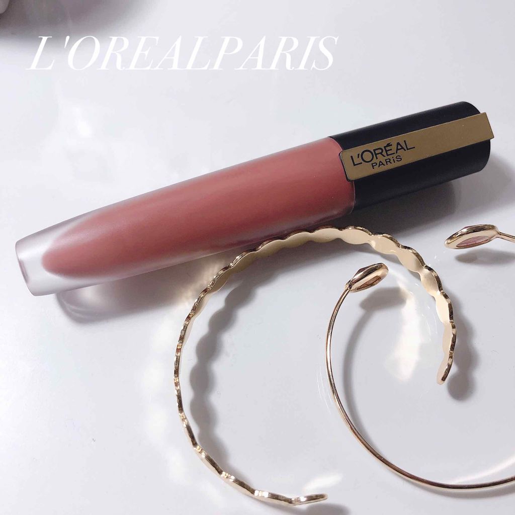 ルージュシグネチャー /ロレアル パリ/リップグロスを使ったクチコミ(1枚目)