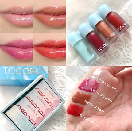 ジューシーベリープランピングリップオイル/TOCOBO/リップグロスを使ったクチコミ(1枚目)