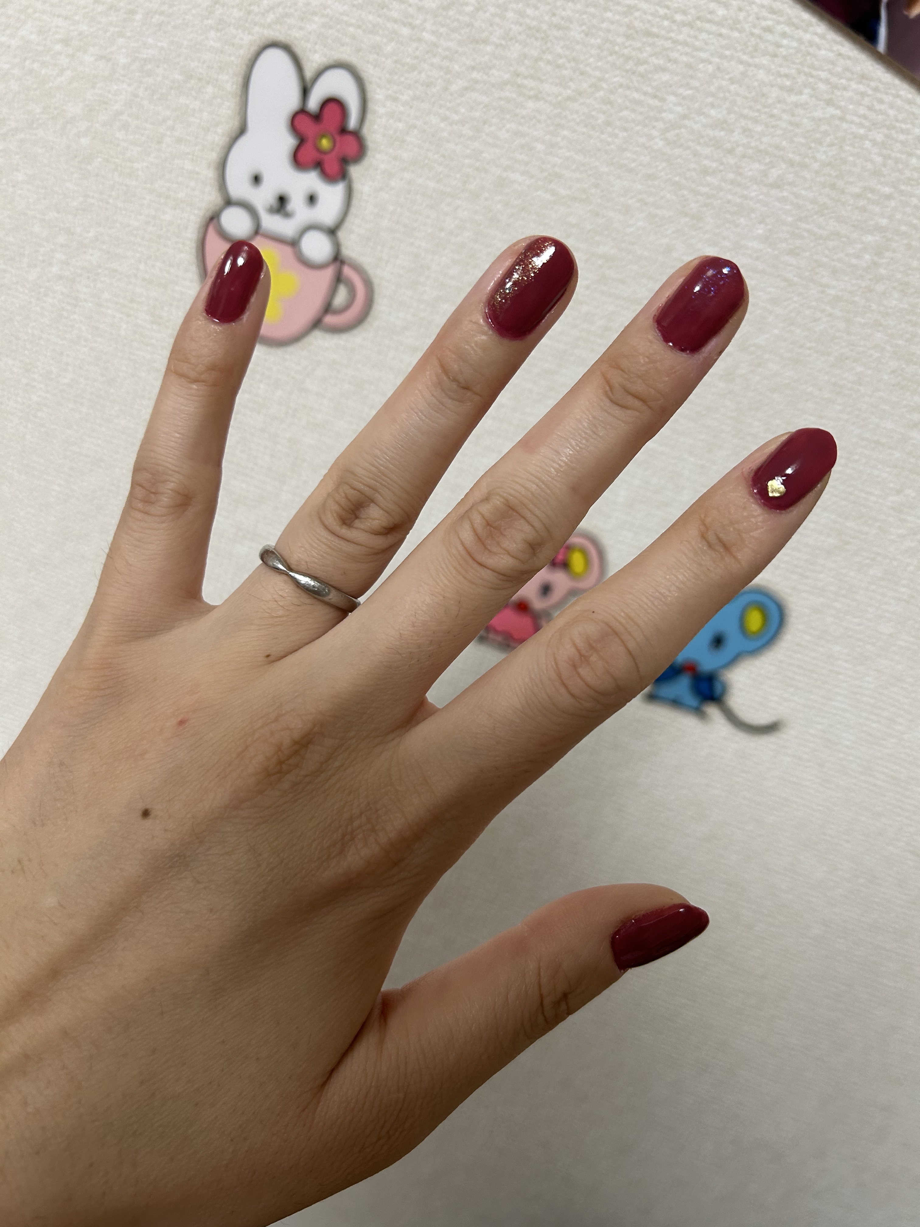 クイッククリスタルコートⅡ/ネイリスト/ネイルトップコートを使ったクチコミ（3枚目）