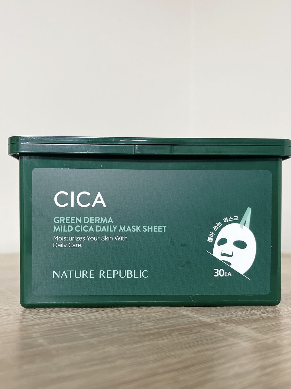 グリーンダーマCICA デイリーシートマスク/ネイチャーリパブリック/シートマスク・パックを使ったクチコミ（1枚目）