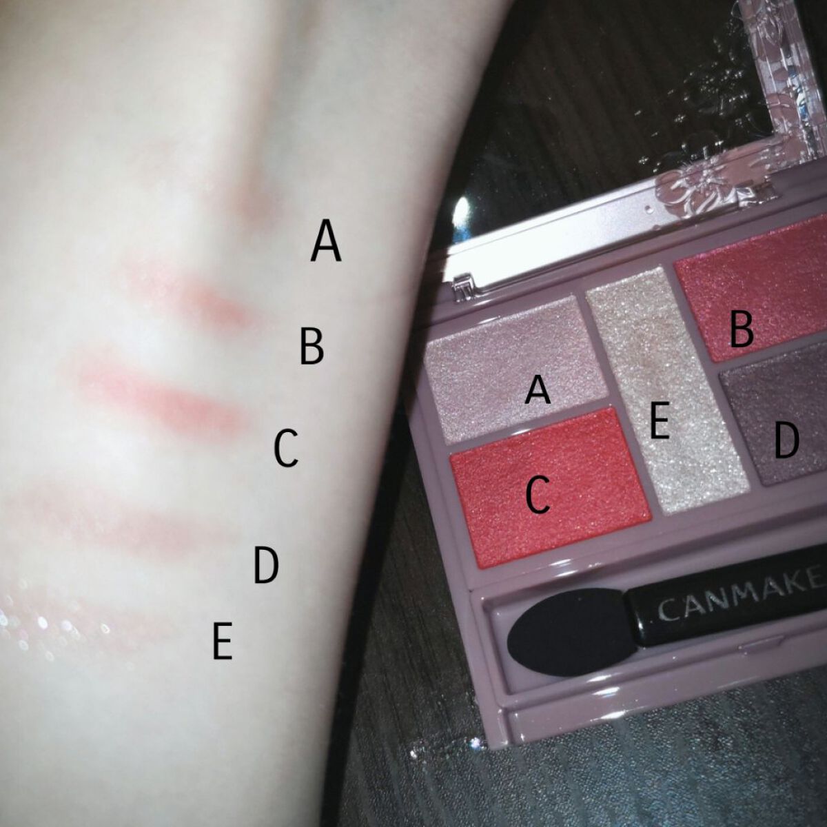 パーフェクトスタイリストアイズ/キャンメイク/アイシャドウパレットを使ったクチコミ（3枚目）