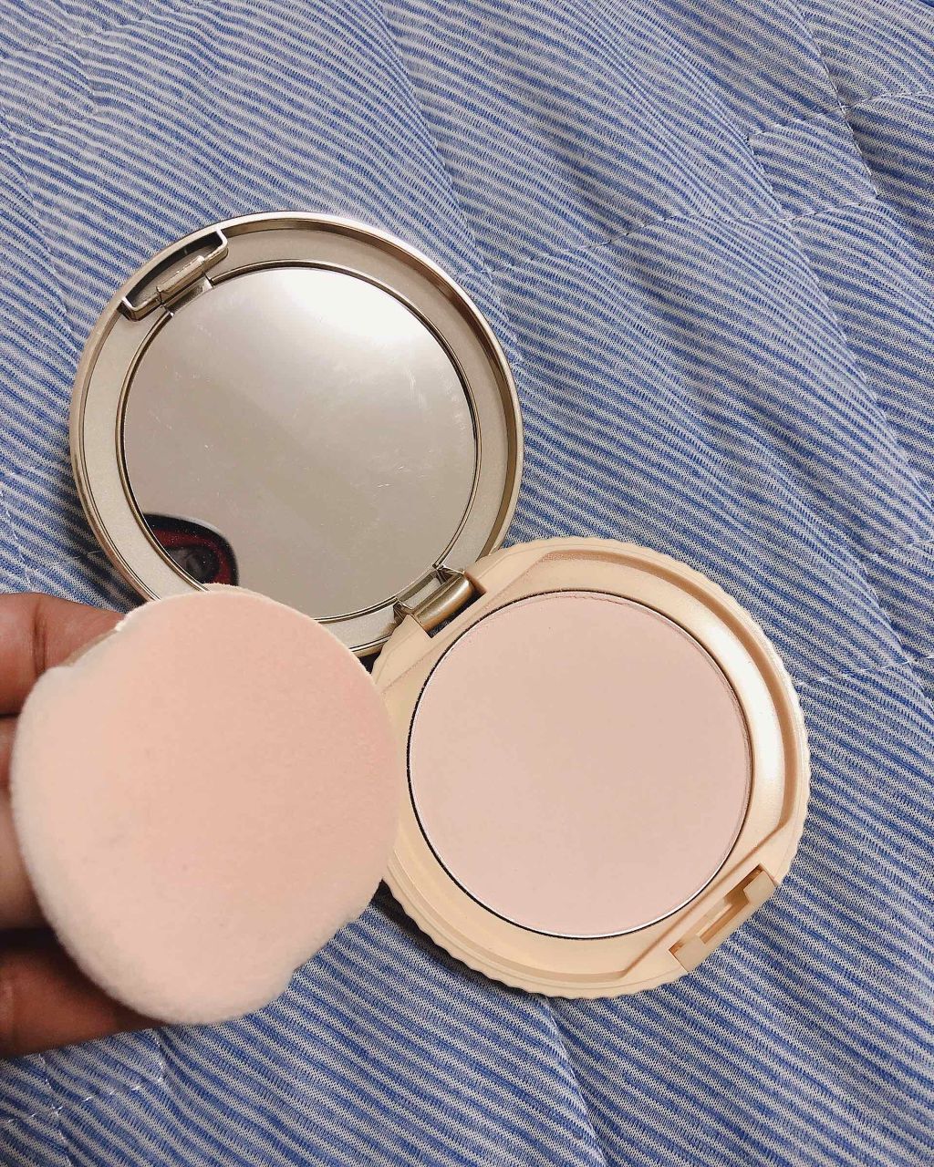 【旧品】マシュマロフィニッシュパウダー/キャンメイク/プレストパウダーを使ったクチコミ(1枚目)