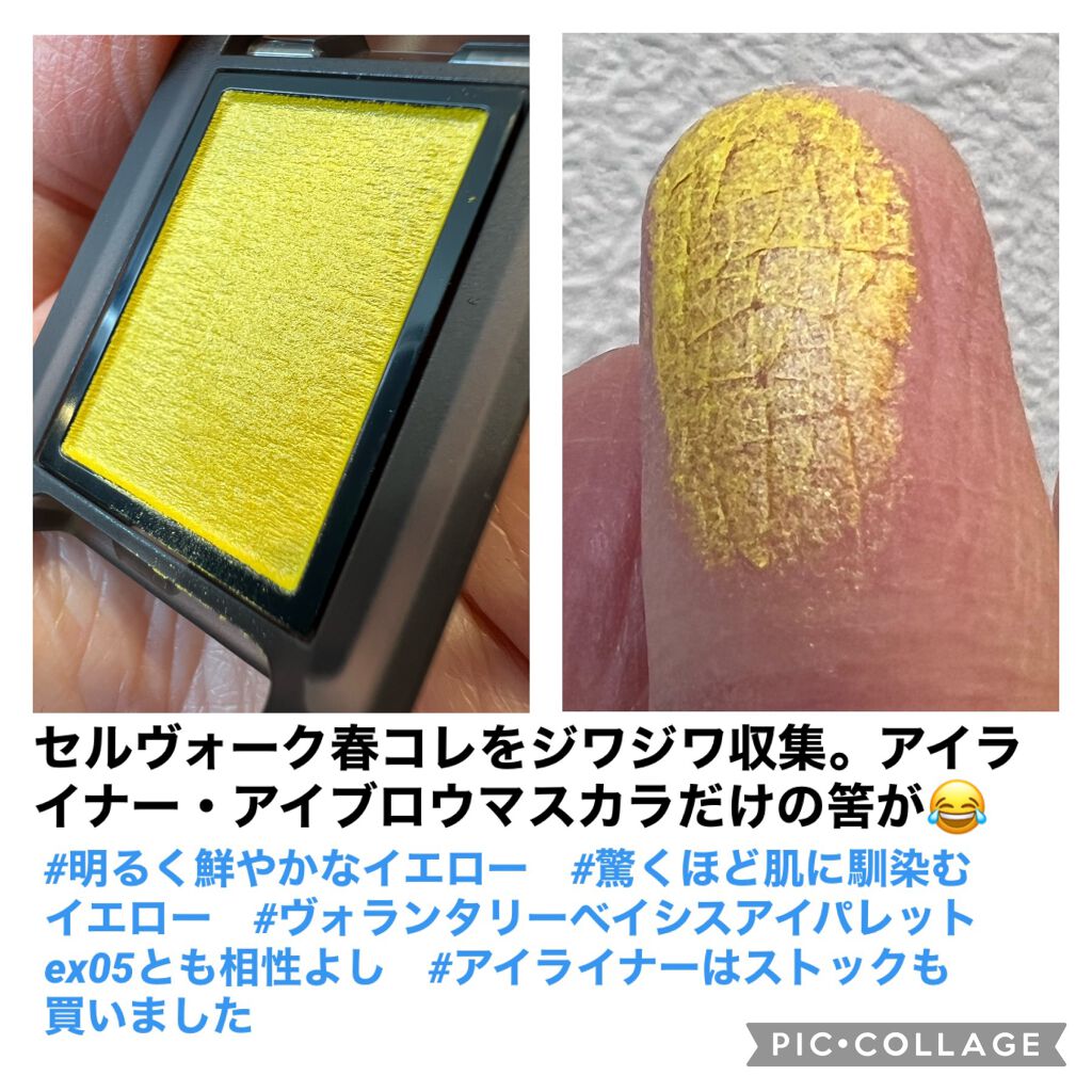 セルヴォーク ヴォランタリー アイズ/Celvoke/単色アイシャドウを使ったクチコミ(1枚目)