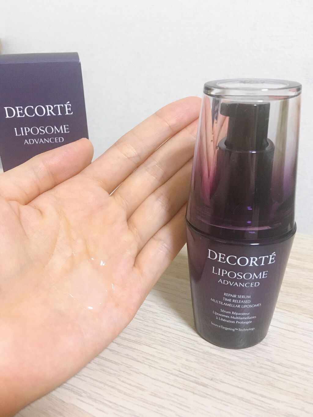 リポソーム アドバンスト　リペアセラム/DECORTÉ/美容液を使ったクチコミ（1枚目）