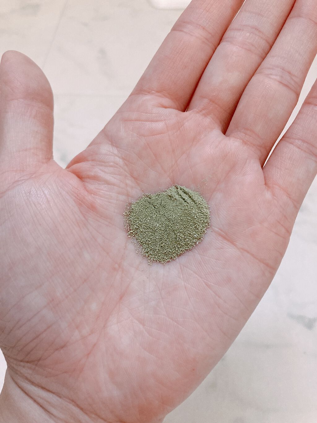 ワフードメイド 宇治抹茶酵素洗顔/pdc/洗顔パウダーを使ったクチコミ(2枚目)