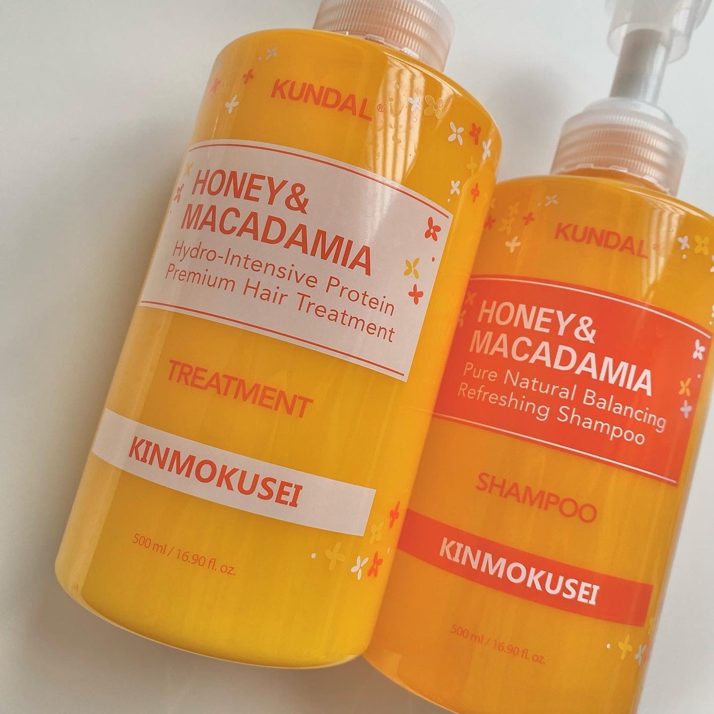 H&Mシャンプートリートメントセット(キンモクセイの香り)/KUNDAL/市販シャンプーを使ったクチコミ(1枚目)