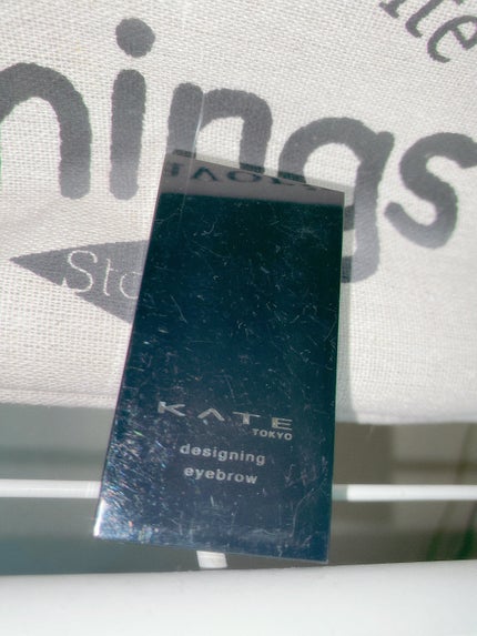 ケイト デザイニングアイブロウ3D/KATE/パウダーアイブロウを使ったクチコミ(1枚目)