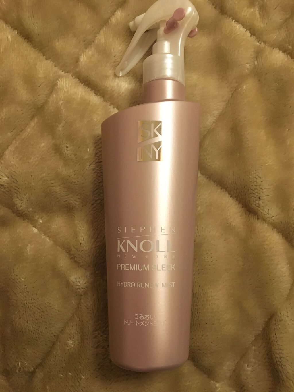 プレミアムスリーク ハイドロリニュー ミスト リッチモイスト(しっとりタイプ)/スティーブンノル ニューヨーク/ヘアミストを使ったクチコミ（1枚目）