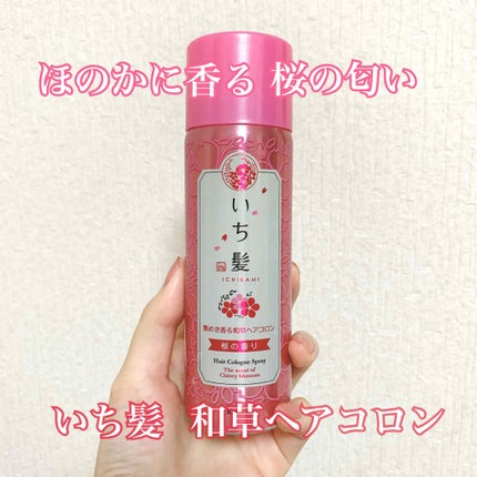 艶めき香る和草ヘアコロン 桜の香り/いち髪/香水(その他)を使ったクチコミ(1枚目)