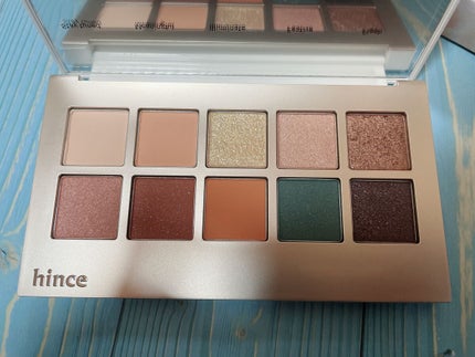 ニューデップスアイシャドウパレット/hince/アイシャドウパレットを使ったクチコミ(3枚目)