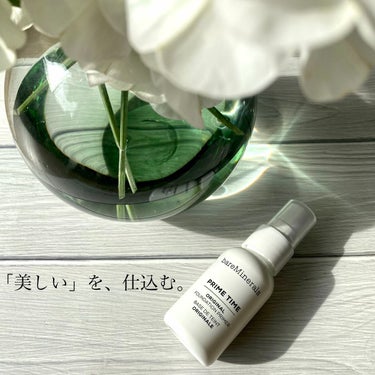 bareMinerals プライム タイムのクチコミ「急がば回れ！
下地を塗る時間すら惜しい！
朝は一秒たりとも無駄に出来ない、そんな方におすすめの.....」（1枚目）