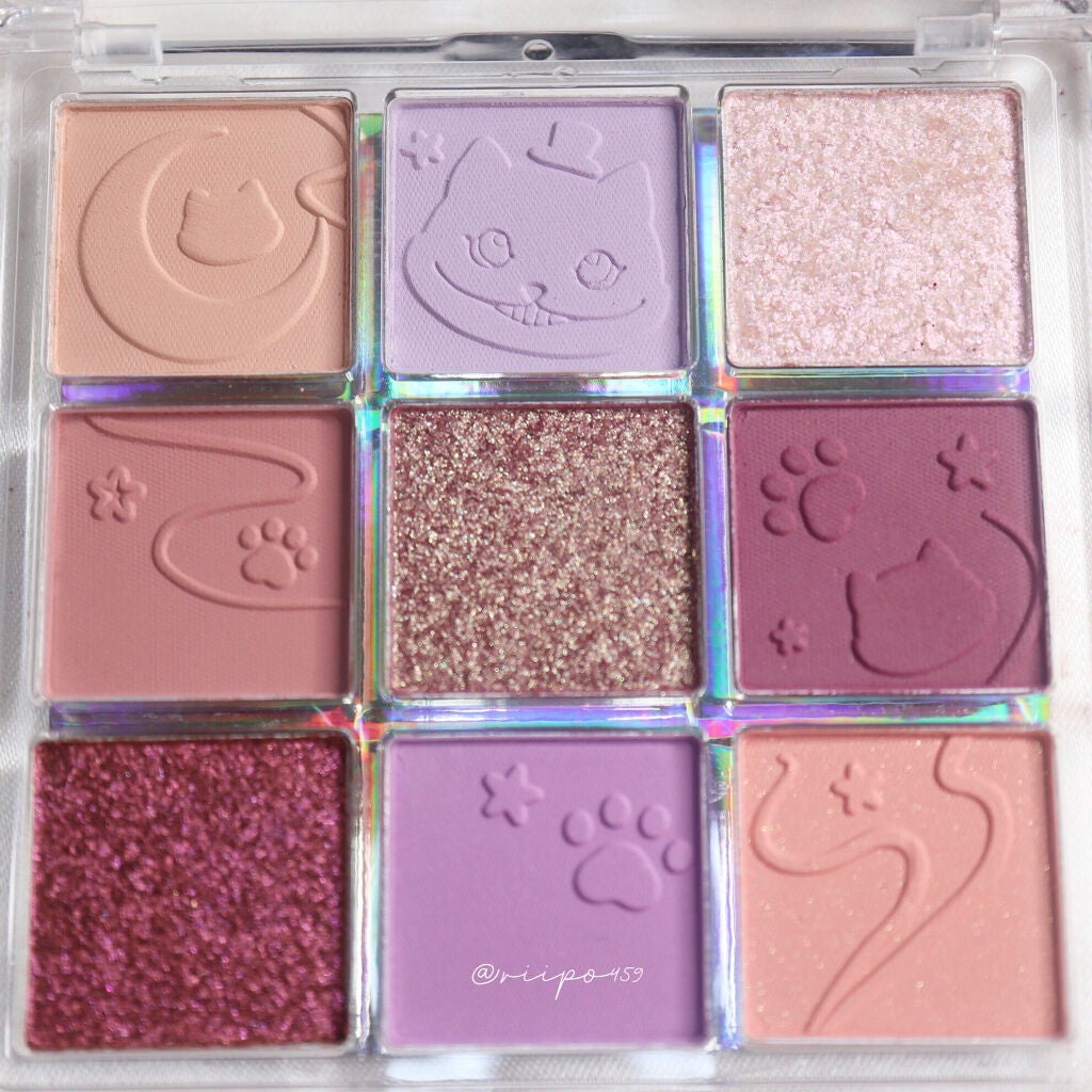 クォーツ 9色アイシャドウパレット(ドリームランドアイシャドウ)/ZEESEA/アイシャドウパレットを使ったクチコミ(2枚目)