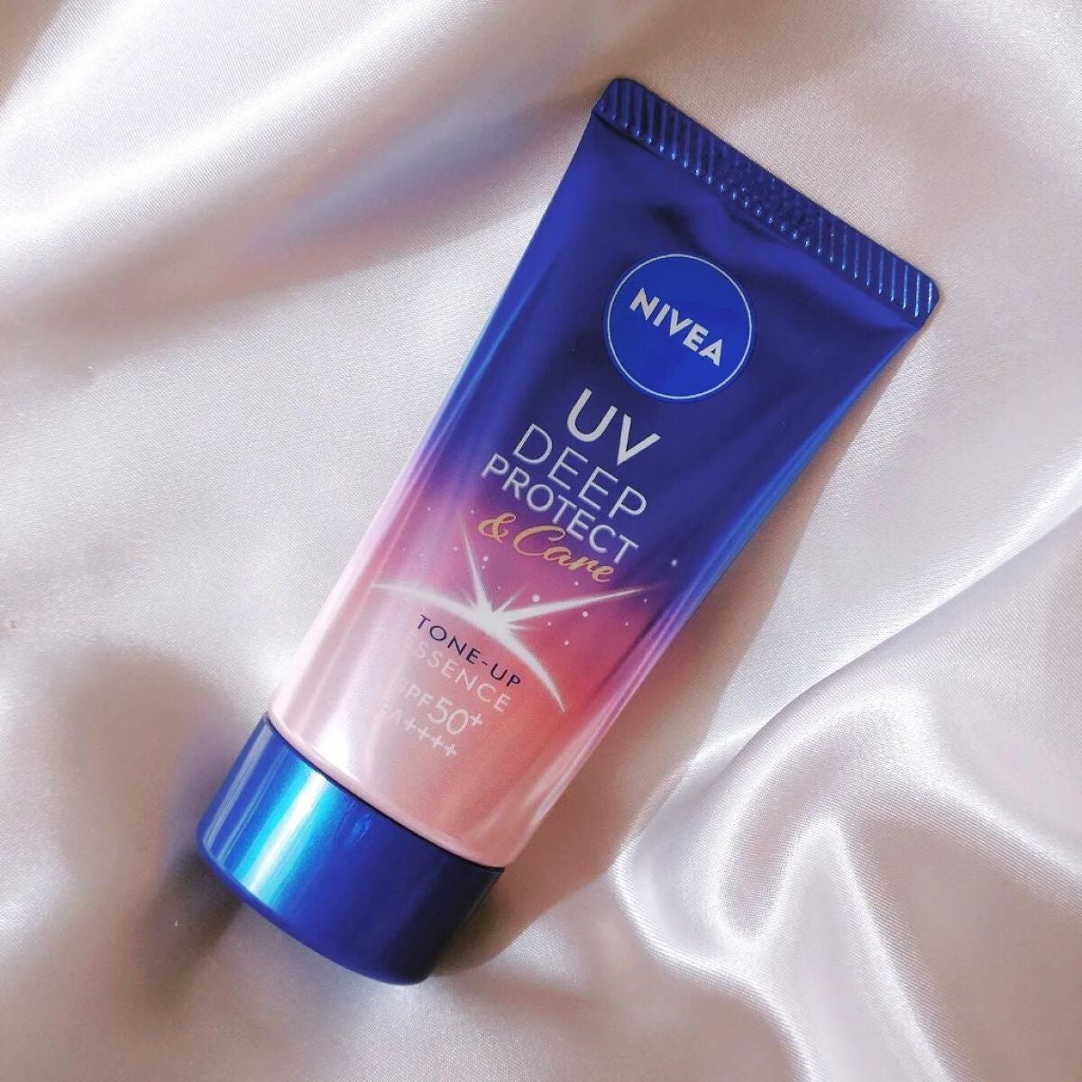 ニベアUV ディープ プロテクト&ケア トーンアップ エッセンス/ニベア/日焼け止めローションを使ったクチコミ(1枚目)