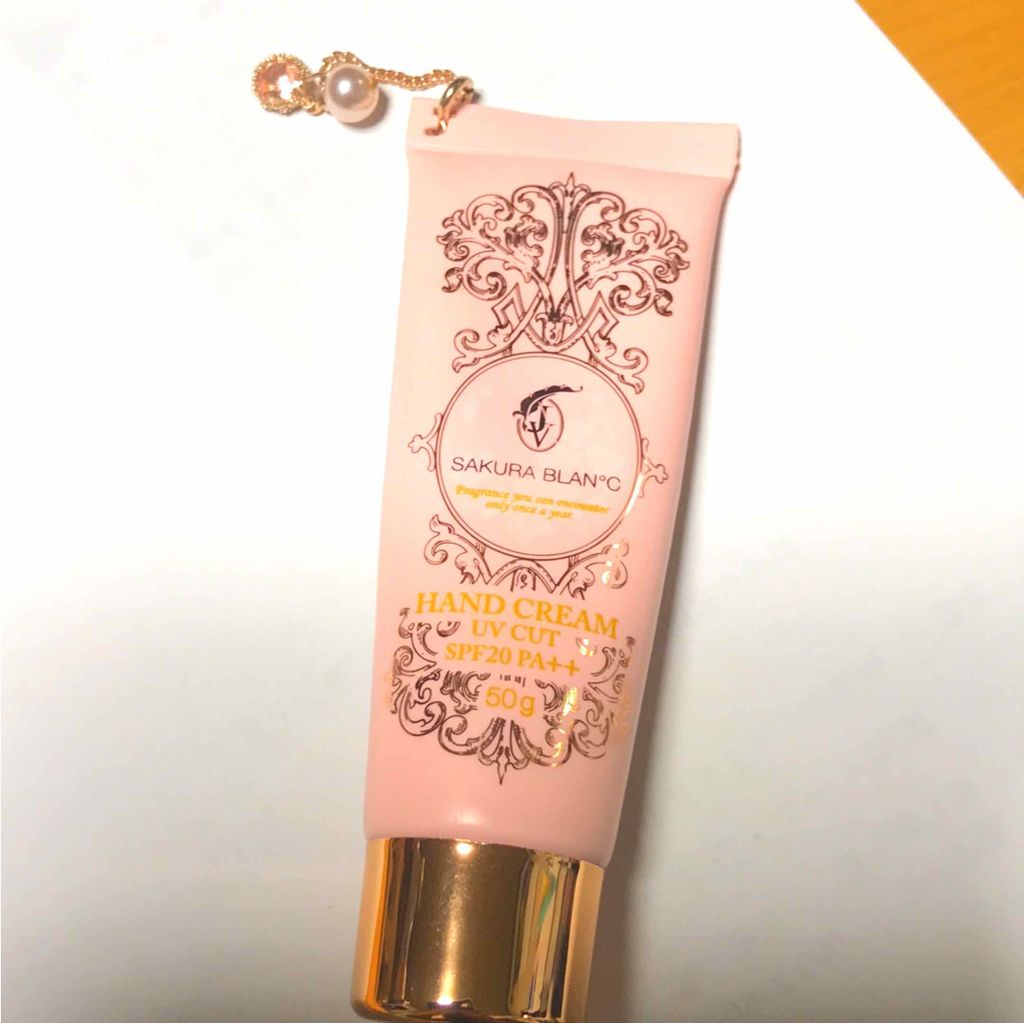 フレグランスUVカットハンドクリーム/SAKURA BLAN℃/ハンドクリームを使ったクチコミ（1枚目）