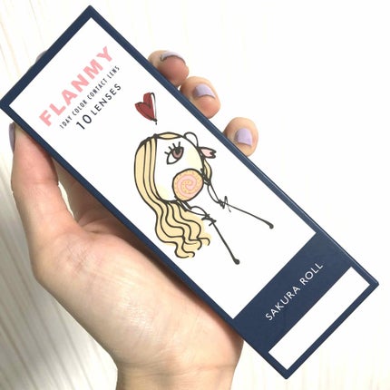 FLANMY 1day/FLANMY/ワンデー(1DAY)カラコンを使ったクチコミ(1枚目)