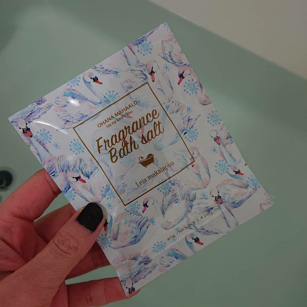 オハナ・マハロ フレグランスバスソルト/OHANA MAHAALO/無機塩系入浴剤を使ったクチコミ（2枚目）