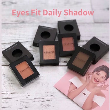 Eyes Fit Daily Shadow/CELEFIT/パウダーアイシャドウを使ったクチコミ（1枚目）