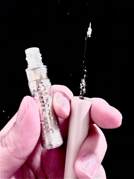 グリッターイルミネーションライナー/CipiCipi/リキッドアイライナーを使ったクチコミ(3枚目)