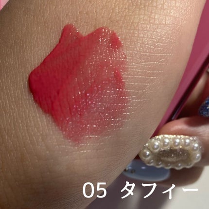 デュイフルウォーターティント/rom&nd/リップティントを使ったクチコミ(3枚目)