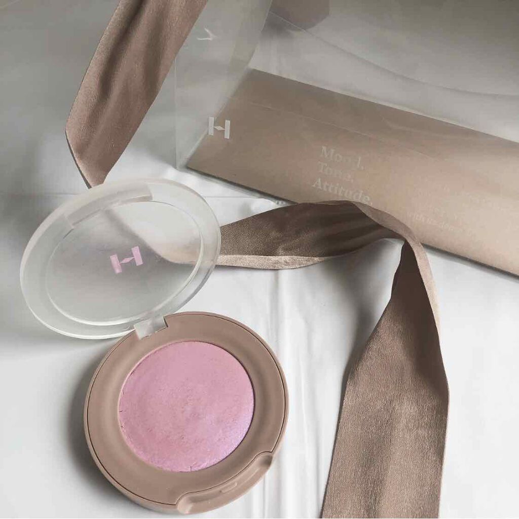 トゥルーディメンショングロウチーク/hince/パウダーチークを使ったクチコミ(2枚目)