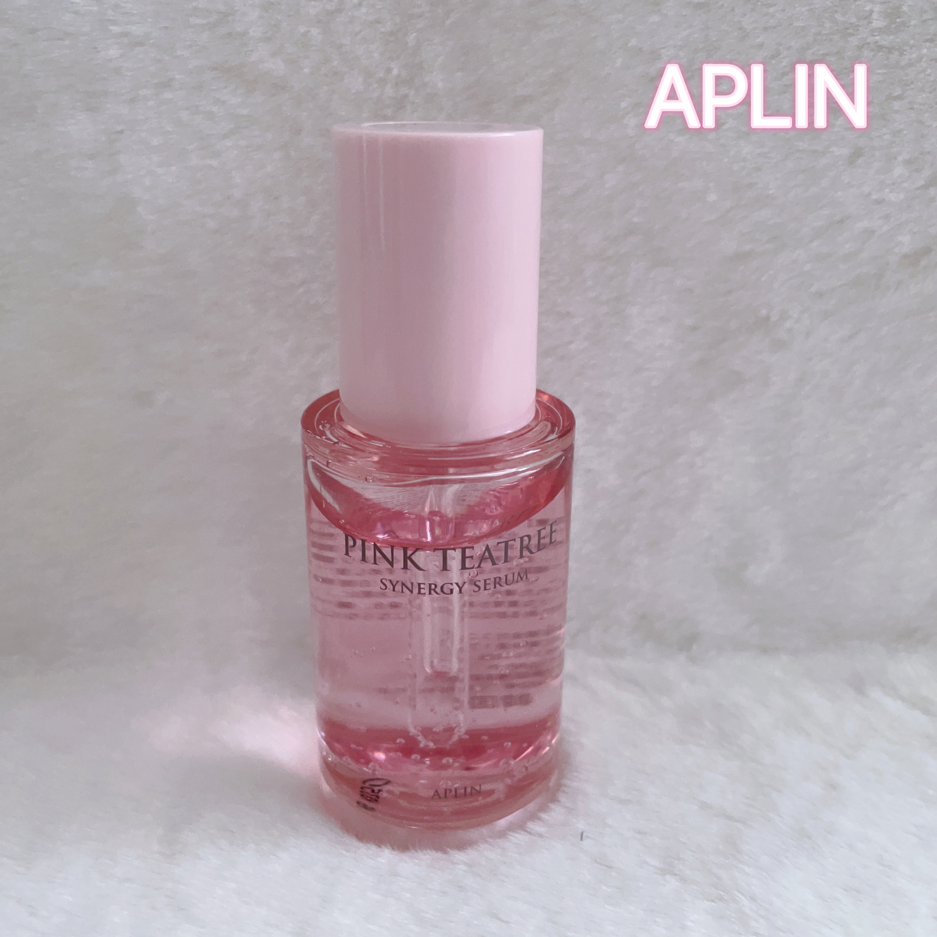 ピンクティーツリーシナジーセラム/APLIN/美容液を使ったクチコミ（1枚目）