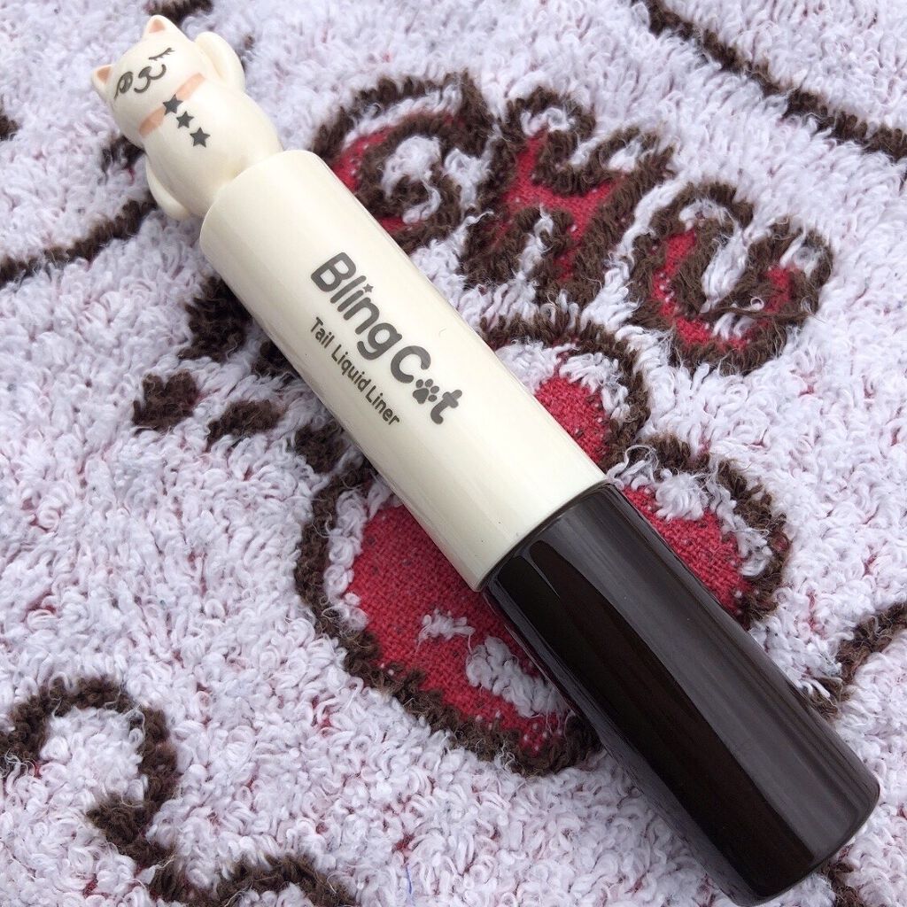 ブリングキャット テールリキッドライナー/TONYMOLY/リキッドアイライナーを使ったクチコミ（1枚目）