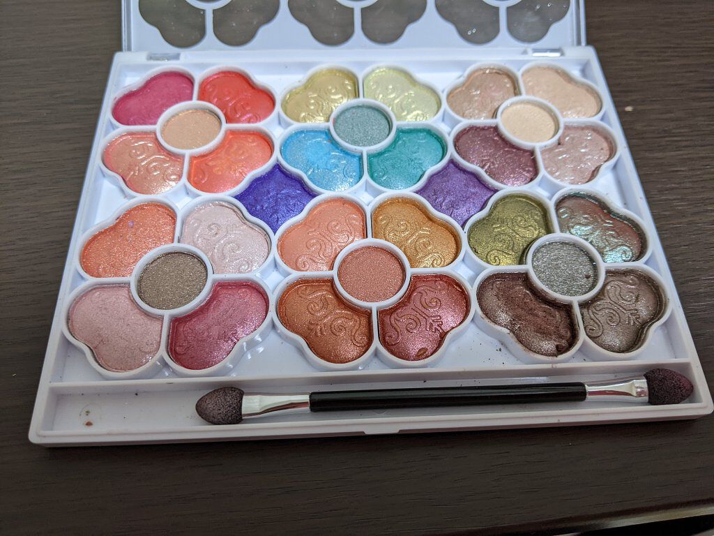 アイカラーパレット/ティアラガール/アイシャドウパレットを使ったクチコミ（2枚目）