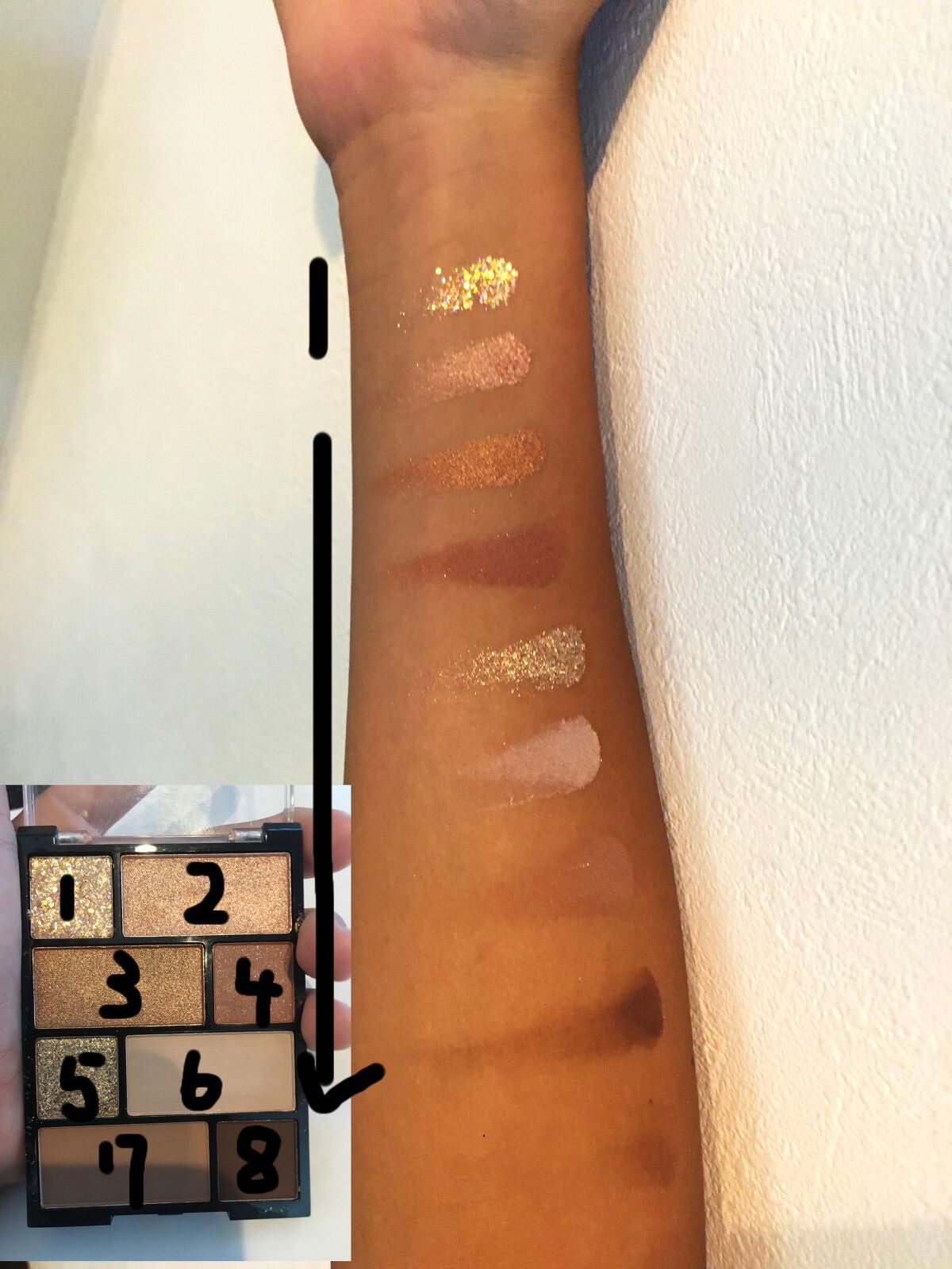 アイシャドウパレット/U R GLAM/アイシャドウパレットを使ったクチコミ(3枚目)