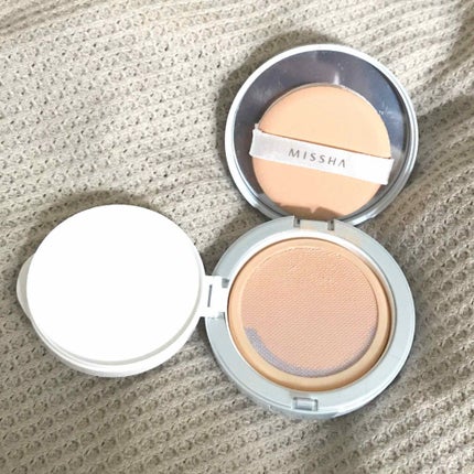 テンションパクト トーンアップグロウ/MISSHA/クリーム・エマルジョンファンデーションを使ったクチコミ(1枚目)