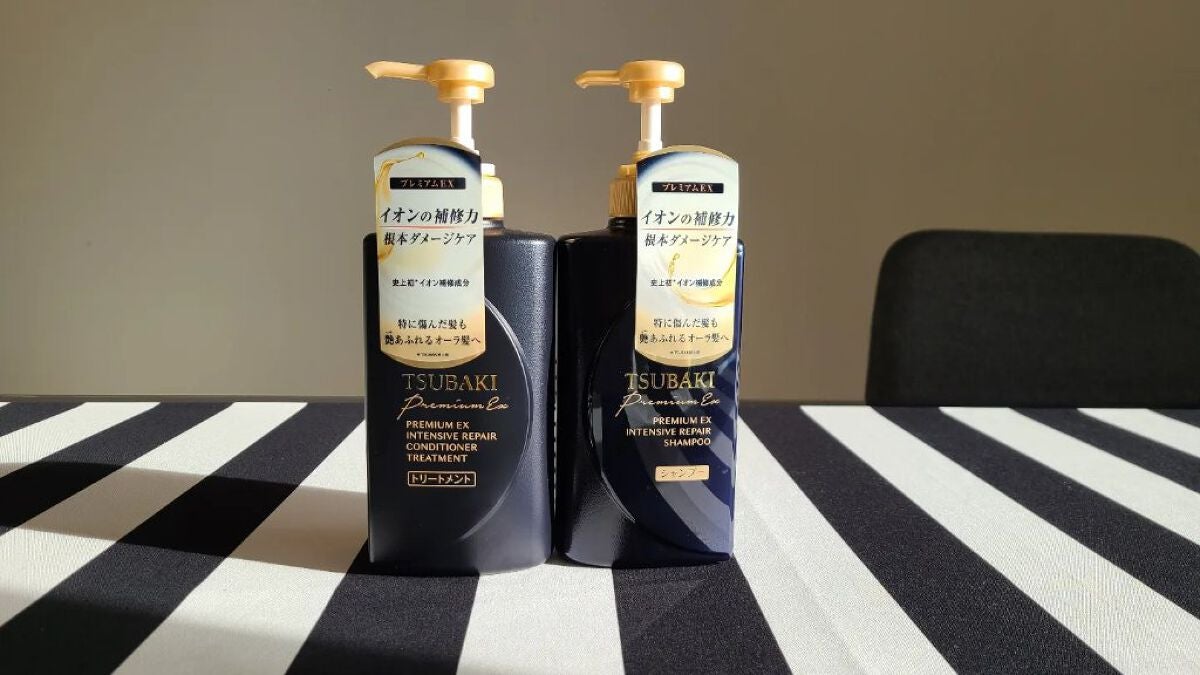 プレミアムEX インテンシブリペア <シャンプー>/コンディショナー<ヘアトリートメント> /TSUBAKI/市販シャンプーを使ったクチコミ(1枚目)