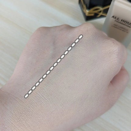 オールアワーズ リキッド/YVES SAINT LAURENT BEAUTE/リキッドファンデーションを使ったクチコミ(6枚目)