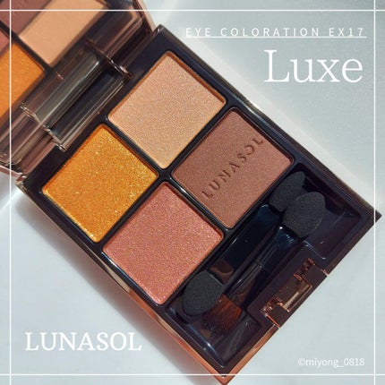 アイカラーレーション/LUNASOL/アイシャドウパレットを使ったクチコミ(1枚目)