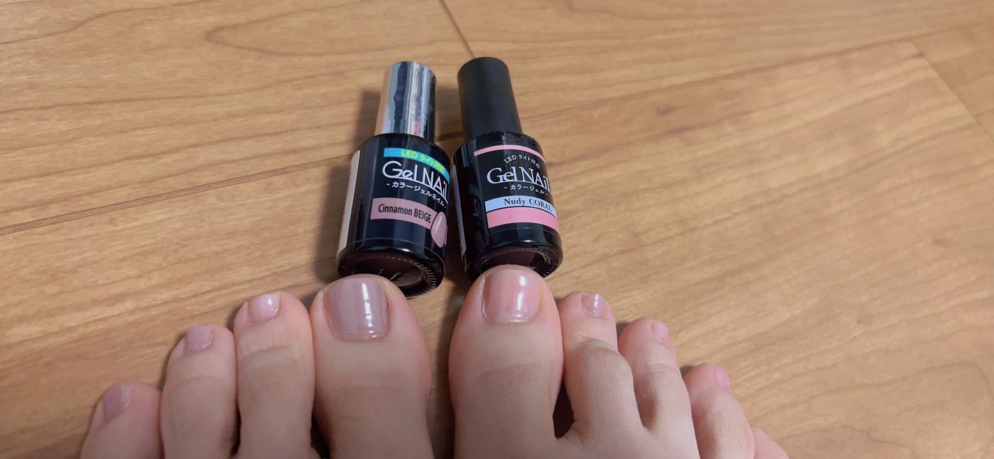 Gel Nail/セリア/ジェルネイルを使ったクチコミ(3枚目)