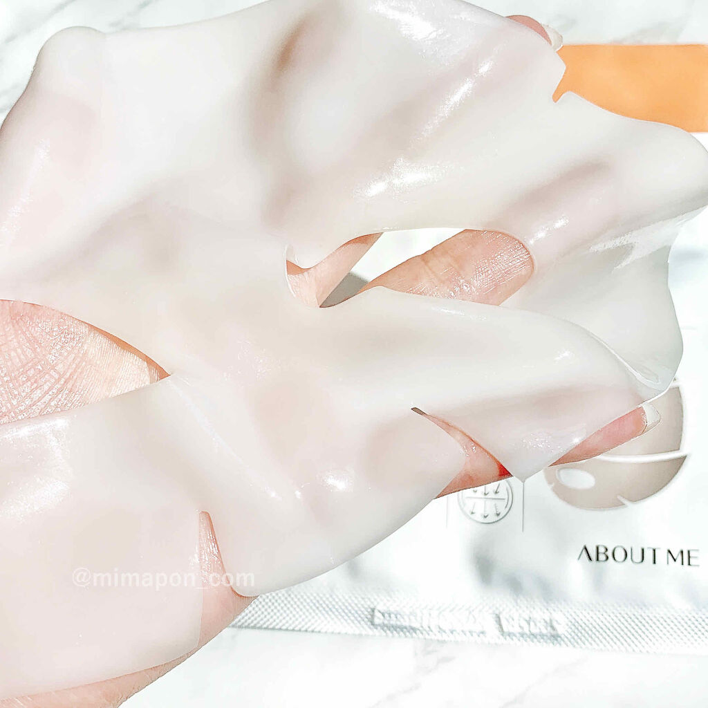 メディアンサー リアルスキンフィットコラーゲンマスク/ABOUT ME/シートマスク・パックを使ったクチコミ（1枚目）