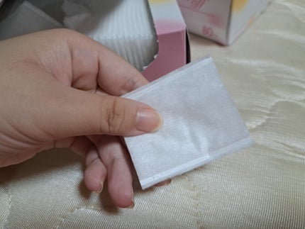 コットンパフ/DAISO/パフ・スポンジを使ったクチコミ(4枚目)