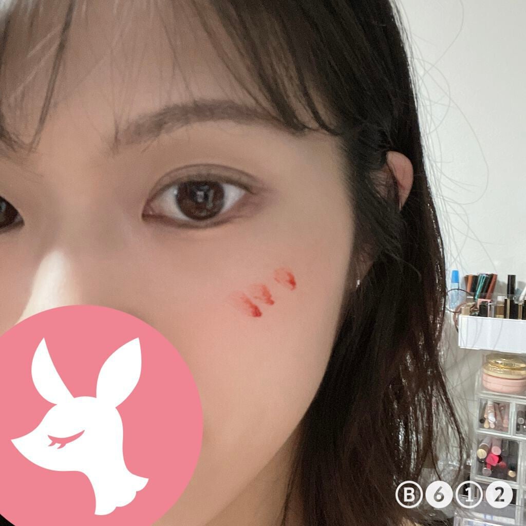 チーク ティント <ウォータリーチーク>/ADDICTION/リキッドチークを使ったクチコミ(6枚目)