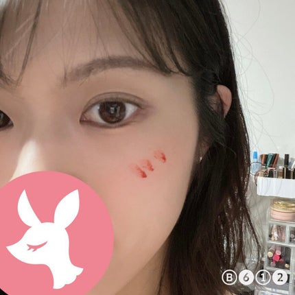 チーク ティント <ウォータリーチーク>/ADDICTION/リキッドチークを使ったクチコミ(6枚目)