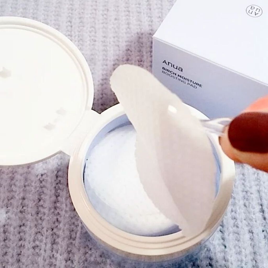 シラカバ 水分 ブースティング パッド/Anua/トナーパッドを使ったクチコミ（2枚目）
