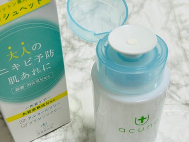 アキュネ 薬用ふきとりローションU/アキュネ/拭き取り化粧水を使ったクチコミ（2枚目）